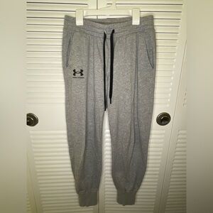 Grey Under Armor Sweat Pants